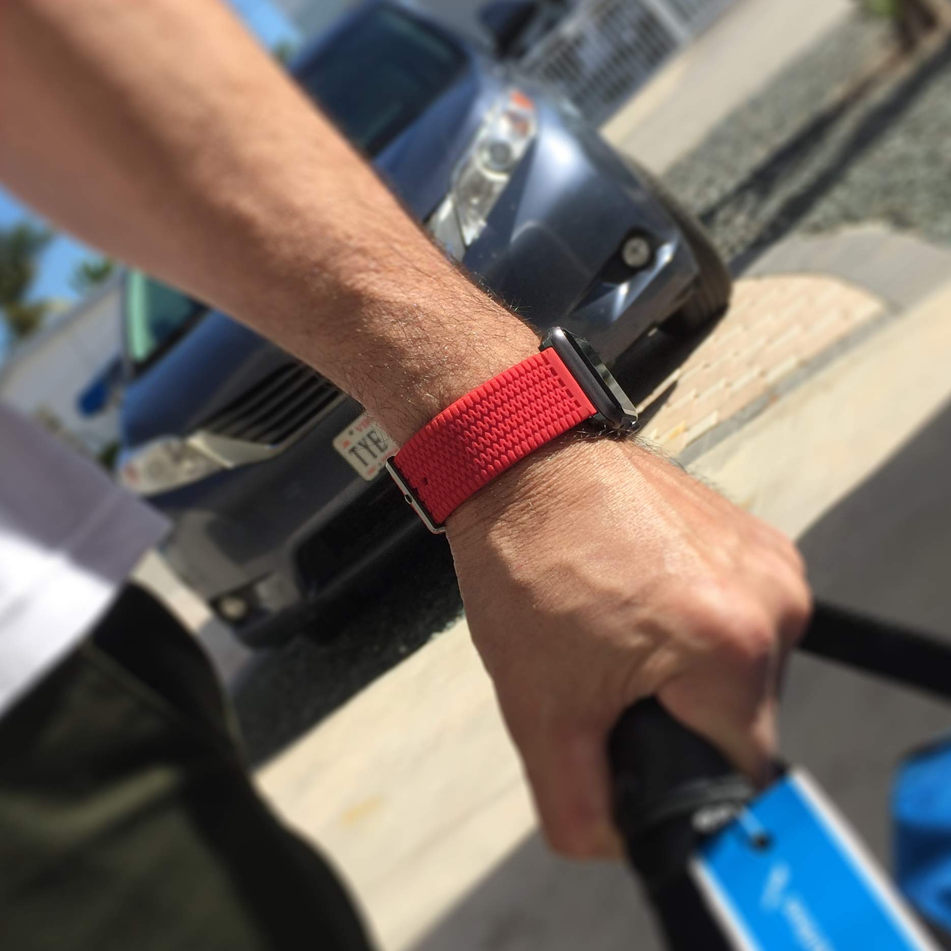 red tire tread band from Carterjett